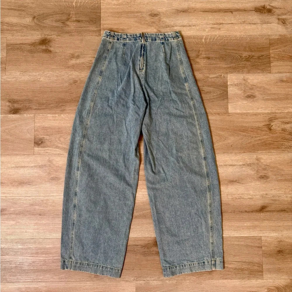 Rachel Comey Light Blue Wide Leg Jeans - Picture 7 of 7